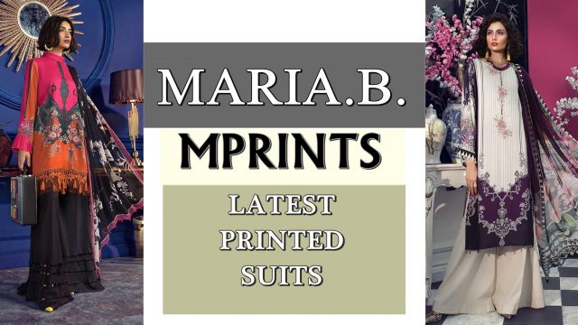 MARIA B LATEST PRINTED SUITS