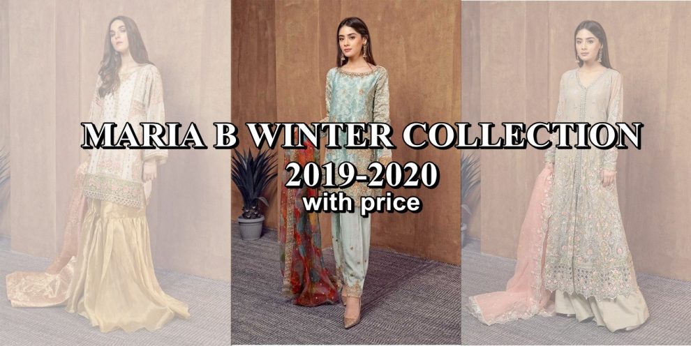 Maria B winter collection 2019 2020