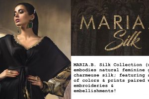 maria b silk collection