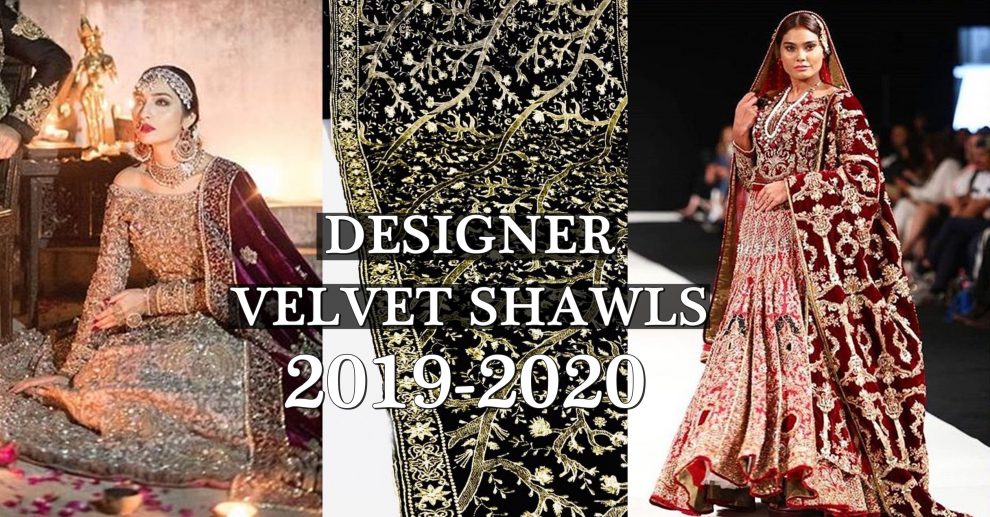 Velvet shawls