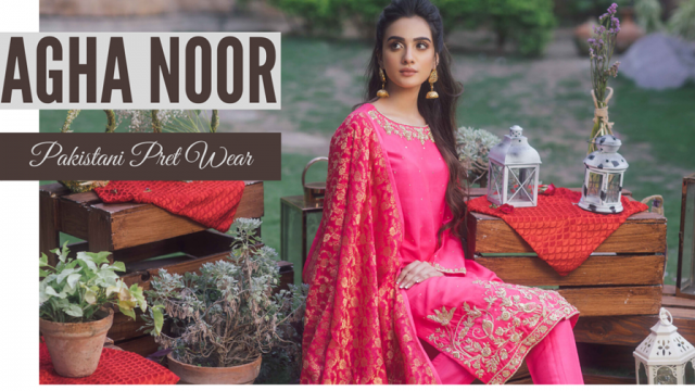Agha Noor Brand Pakistani Pret wear