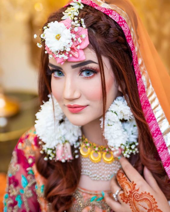Mehndi Earring for Bride