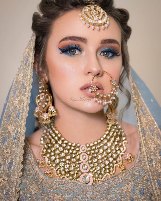 Round Nose Ring for Pakistani Bride-min