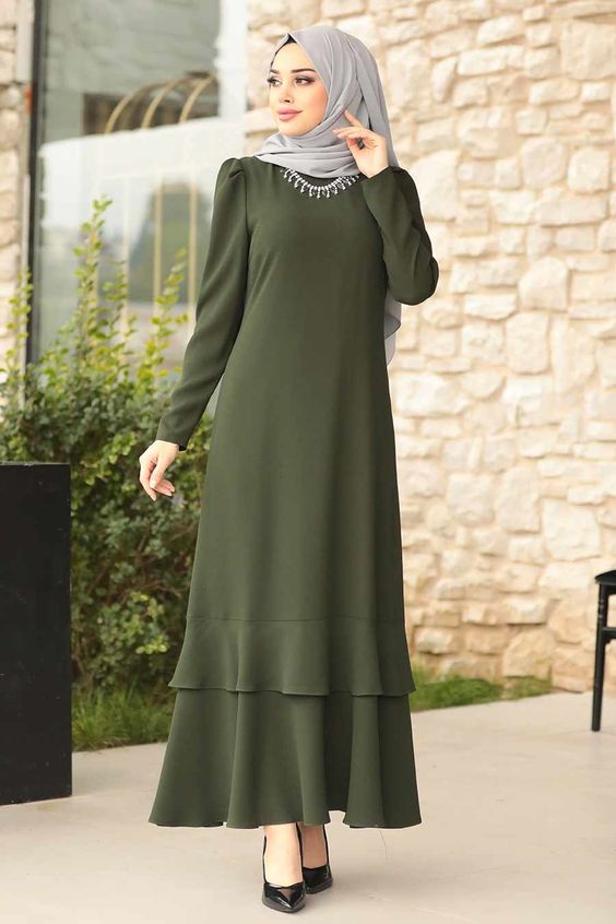 Abaya Maxi Dress